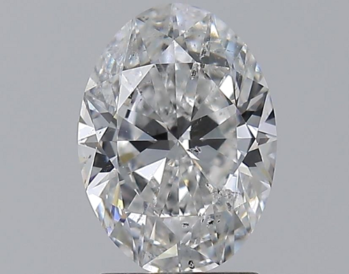 2.0 carat E-SI2 Natūralus Oval Deimantas (1)
