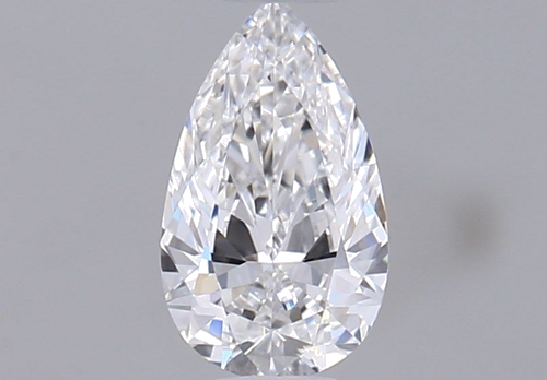 0.28 carat D-VS1 Natūralus Pear Deimantas (1)