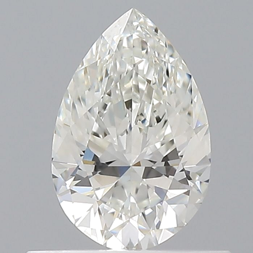 0.5 carat H-IF Natūralus Pear Deimantas (1)