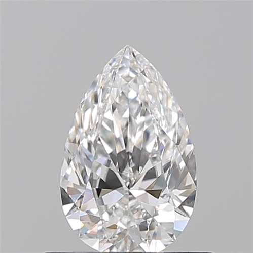 0.52 carat F-VS1 Natūralus Pear Deimantas (1)