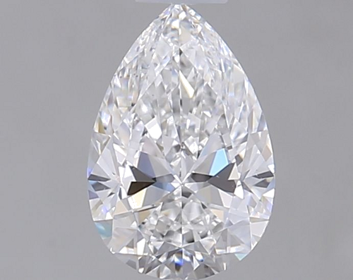 0.5 carat E-VS1 Natūralus Pear Deimantas (1)