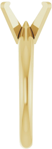 Sužadėtuvių Žiedas „Solitaire“ 14k yellow gold Oval 9mm x 7mm (4)