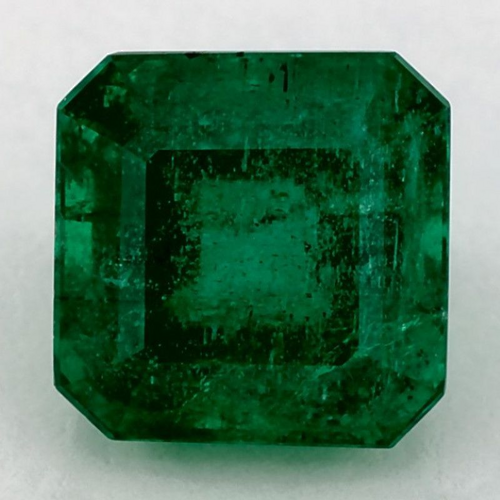 4.26 carat GREEN Octagonal Smaragdas (1)