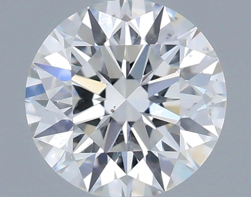 0.51 carat G-SI1 Excellent cut Natūralus Round Deimantas (1)