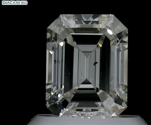0.75 carat H-SI2 Natūralus Emerald Deimantas (1)