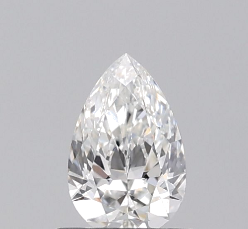 0.5 carat G-VVS2 Natūralus Pear Deimantas (1)