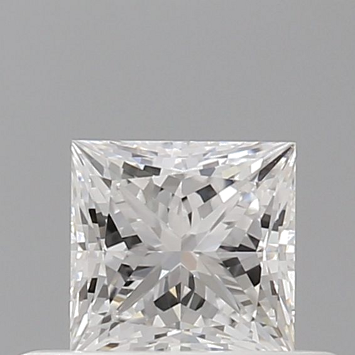 0.41 carat E-VVS1 Natūralus Princess Deimantas (1)
