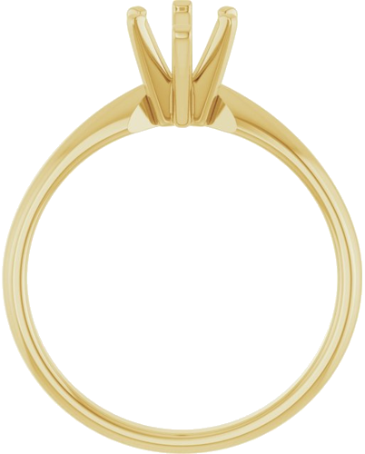 Sužadėtuvių Žiedas „Solitaire“ 585 Geltonojo Aukso Marquise 9.5mm x 5mm (2)