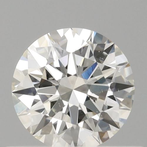 0.51 carat I-SI1 Excellent cut Natūralus Round Deimantas (1)