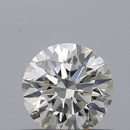 0.5 carat I-VS2 Excellent cut Natūralus Round Deimantas (1)
