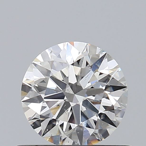 0.6 carat G-SI2 Excellent cut Natūralus Round Deimantas (1)