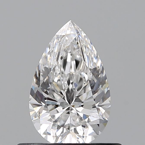0.53 carat E-VVS1 Natūralus Pear Deimantas (1)