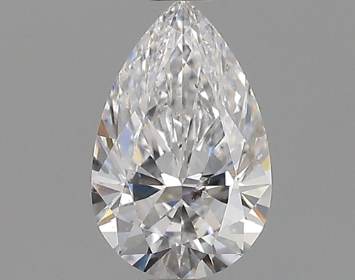 0.51 carat D-SI2 Natūralus Pear Deimantas (1)