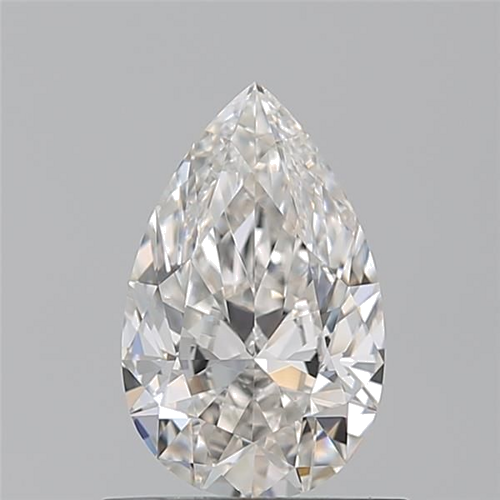 0.76 carat H-VVS1 Natūralus Pear Deimantas (1)