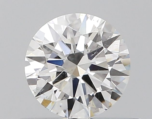 0.46 carat F-SI2 Excellent cut Natūralus Round Deimantas (1)