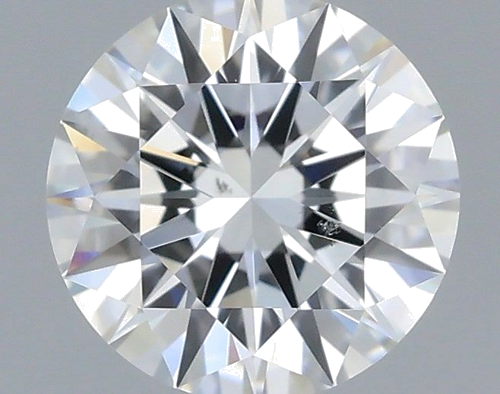 0.53 carat G-SI1 Excellent cut Natūralus Round Deimantas (1)
