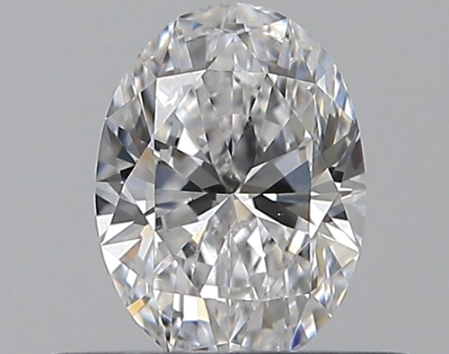 0.4 carat D-VS2 Natūralus Oval Deimantas (1)