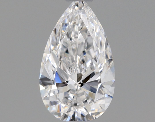 0.32 carat D-VS2 Natūralus Pear Deimantas (1)