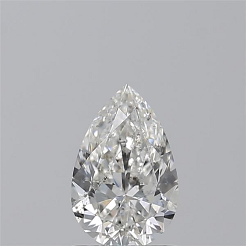 1.0 carat G-SI2 Natūralus Pear Deimantas (1)