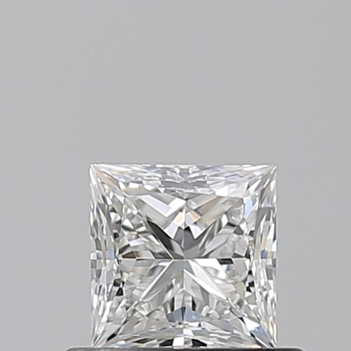 0.6 carat F-VVS1 Natūralus Princess Deimantas (1)