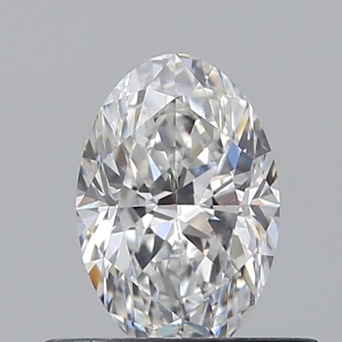 0.5 carat E-VS2 Natūralus Oval Deimantas (1)