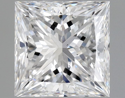 0.5 carat D-VS2 Natūralus Princess Deimantas (1)