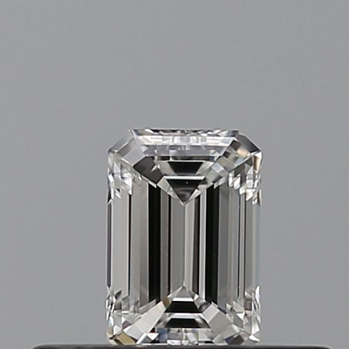 0.24 carat F-VVS2 Natūralus Emerald Deimantas (1)