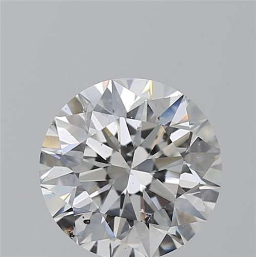 2.5 carat F-SI2 Excellent cut Natūralus Round Deimantas (1)