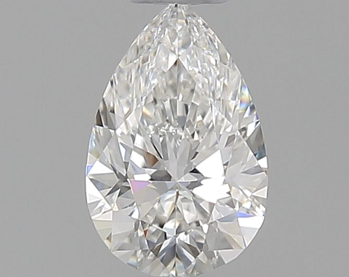 0.3 carat G-VVS1 Natūralus Pear Deimantas (1)