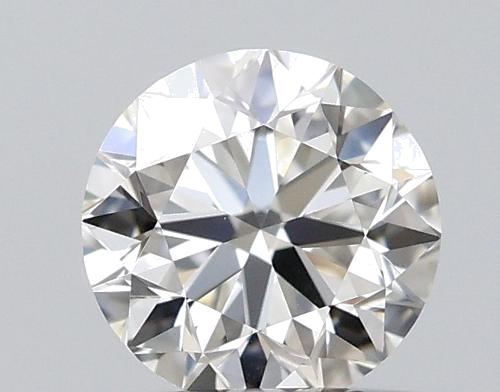 0.5 carat I-VVS2 Very Good cut Natūralus Round Deimantas (1)
