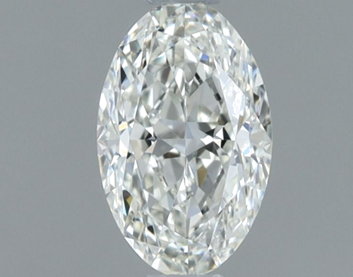 0.53 carat I-VVS2 Natūralus Oval Deimantas (1)