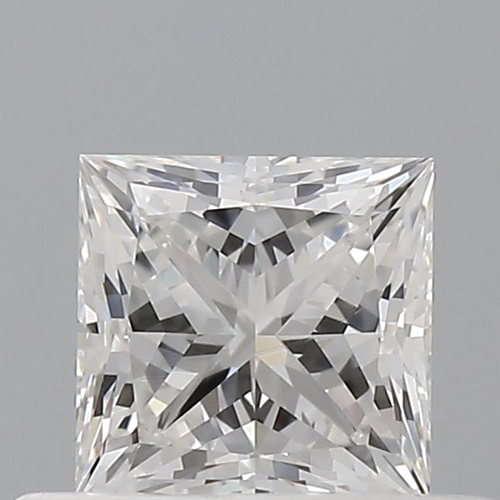 0.5 carat E-VVS2 Natūralus Princess Deimantas (1)