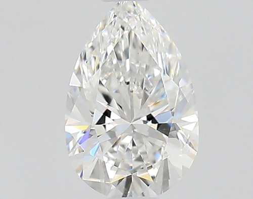 0.5 carat E-VS1 Natūralus Pear Deimantas (1)