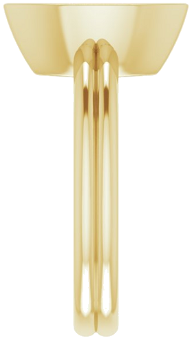 14K Yellow 12x6 mm Marquise Engagement Ring Mounting (4)