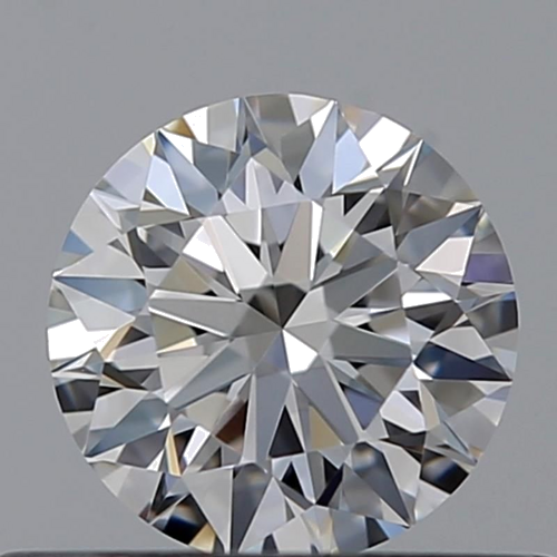 0.45 carat F-VVS1 Excellent cut Natūralus Round Deimantas (1)