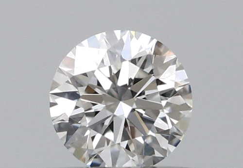 0.19 carat F-VVS1 Excellent cut Natūralus Round Deimantas (1)