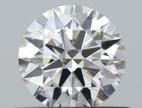 0.46 carat F-VVS2 Excellent cut Natūralus Round Deimantas (1)