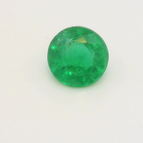 0.43 carat GREEN Round Smaragdas (1)