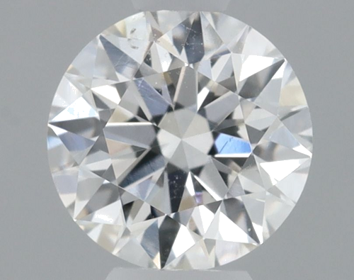 0.5 carat F-SI1 Excellent cut Natūralus Round Deimantas (1)