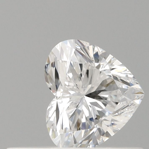0.36 carat D-VVS1 Natūralus Heart Deimantas (1)