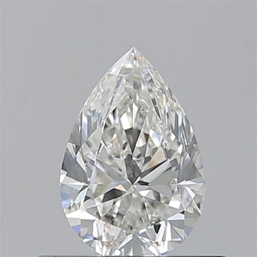 0.52 carat H-VS1 Natūralus Pear Deimantas (1)