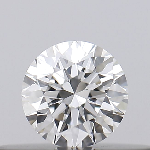0.16 carat F-VVS1 Excellent cut Natūralus Round Deimantas (1)