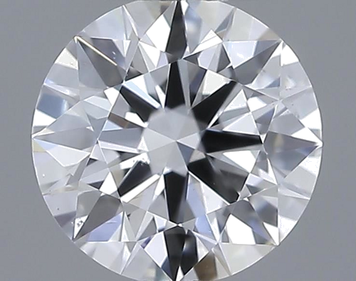 0.58 carat F-SI1 Excellent cut Natūralus Round Deimantas (1)