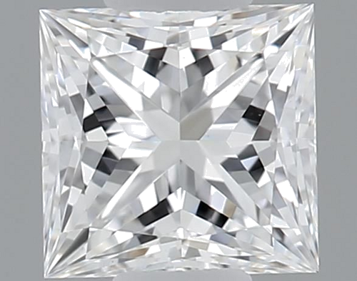 0.3 carat E-VS1 Natūralus Princess Deimantas (1)