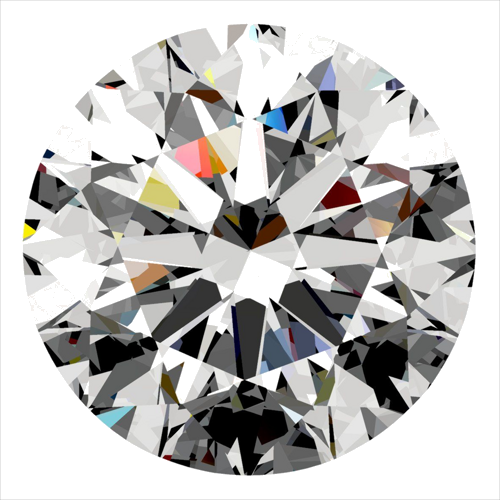0.31 carat G-VVS2 Excellent cut Natūralus Round Deimantas (1)