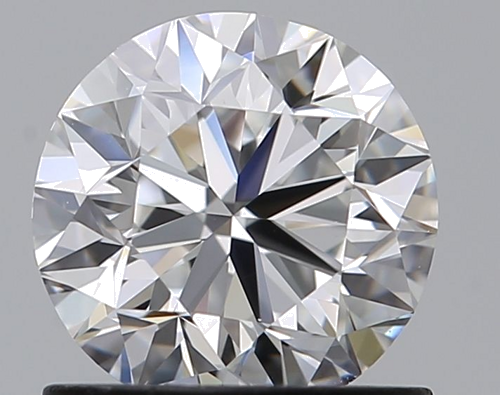 1.0 carat F-VVS2 Very Good cut Natūralus Round Deimantas (1)