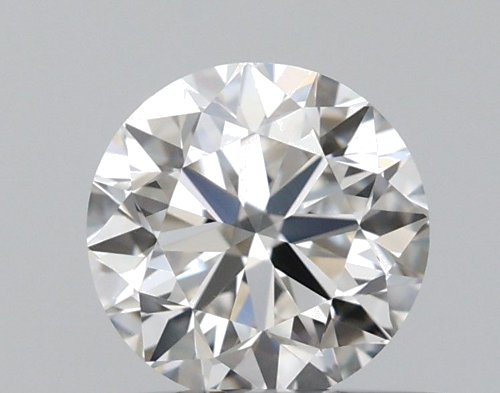 0.5 carat G-VVS2 Very Good cut Natūralus Round Deimantas (1)
