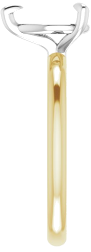 Sužadėtuvių Žiedas „Solitaire“ 585 Baltojo Ir Geltonojo Aukso Pear Shape 9mm x 6mm (4)