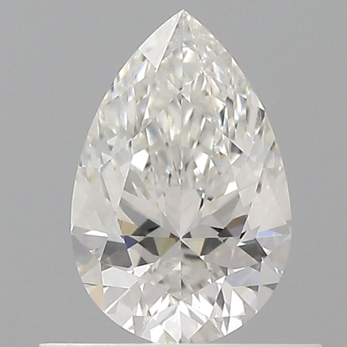 0.57 carat G-VS2 Natūralus Pear Deimantas (1)