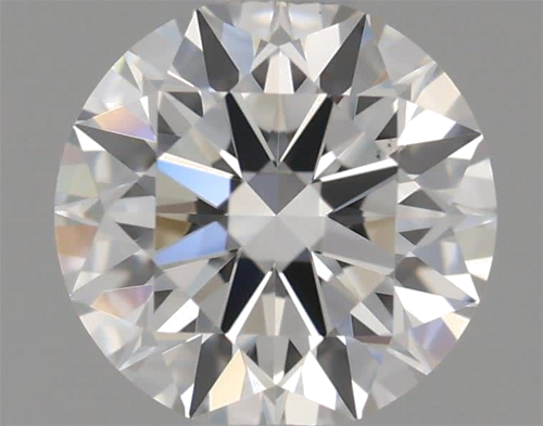 0.61 carat F-VS2 Excellent cut Natūralus Round Deimantas (1)